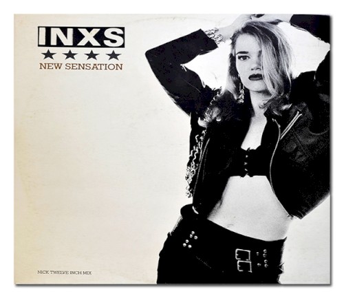 New Sensation by INXS single cover art