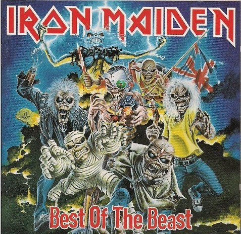 Iron Maiden 的 Best of the Beast 專輯 封面