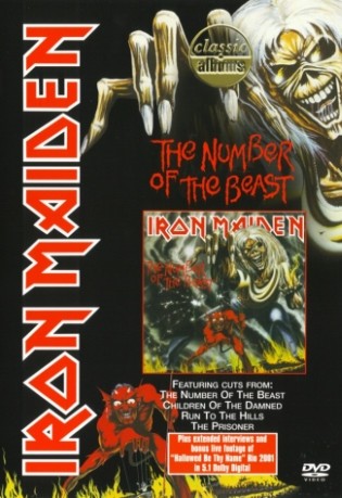 Iron Maiden 的 The Number of the Beast 專輯 封面