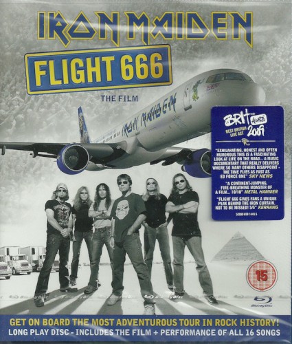 Flight 666 (The Film) by Iron Maiden album cover art