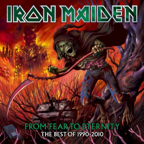 From Fear to Eternity: The Best of 1990–2010 by Iron Maiden album cover art