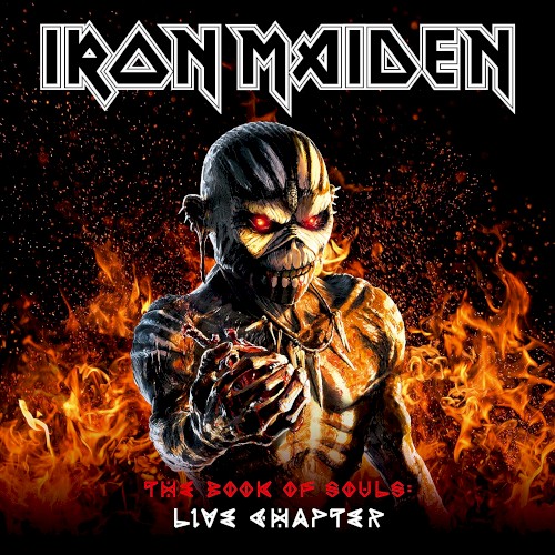 The Book of Souls: Live Chapter by Iron Maiden album cover art