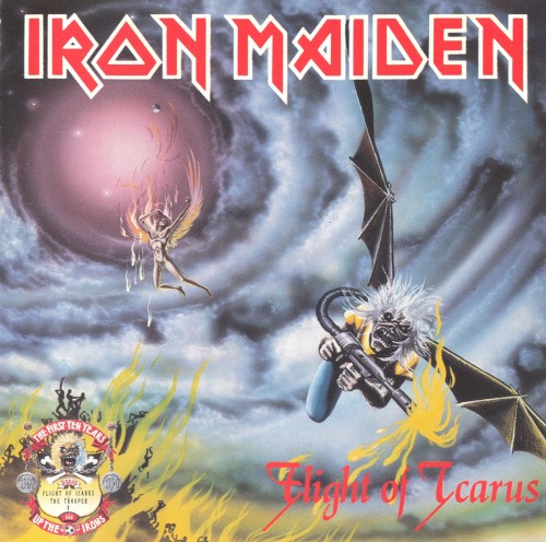 Iron Maiden 的 Flight of Icarus / The Trooper 單曲 封面