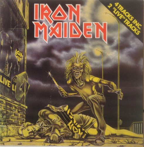 Iron Maiden 的 Sanctuary 單曲 封面