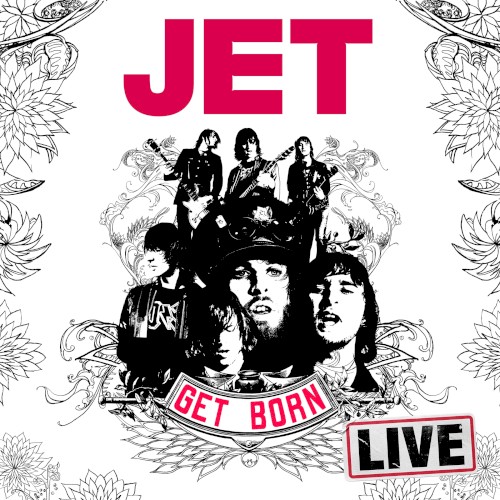 Get Born Live by Jet album cover art
