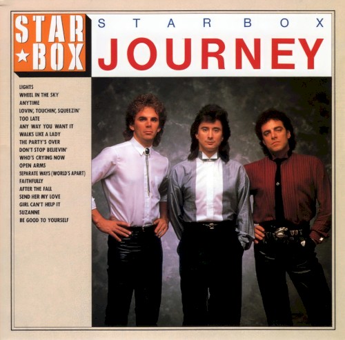 Portada del álbum Star Box de Journey