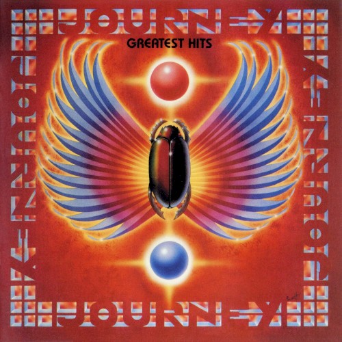 Greatest Hits by Journey album cover art