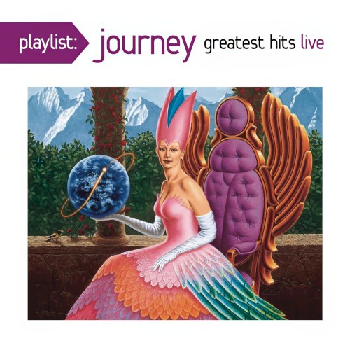 Playlist: Greatest Hits Live by Journey album cover art