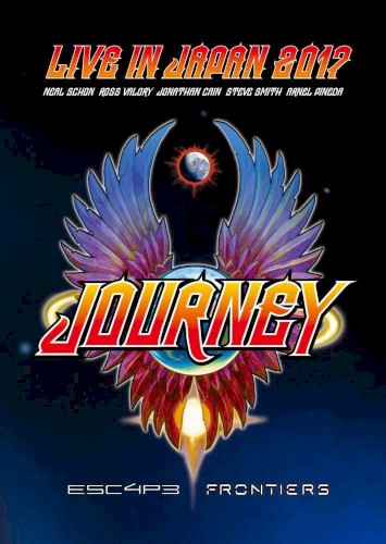 Live in Japan 2017 by Journey album cover art