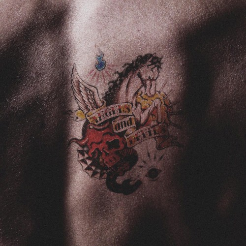 Cover-Artwork für die Single ANGELS and DEViLS von SiM