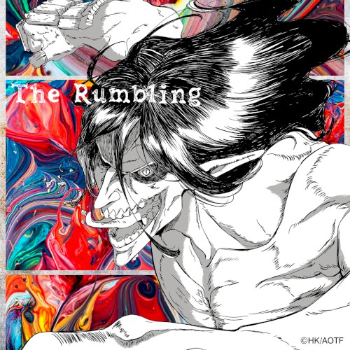 Pochette de The Rumbling par SiM (single)