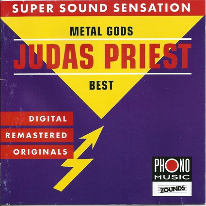 Metal Gods: Best by Judas Priest album cover art
