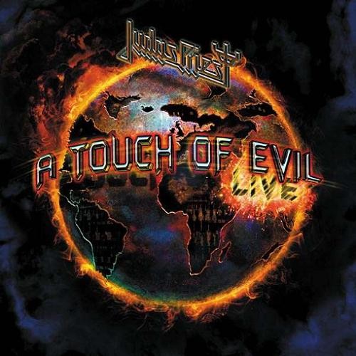 Judas Priest 的 A Touch of Evil: Live 專輯 封面