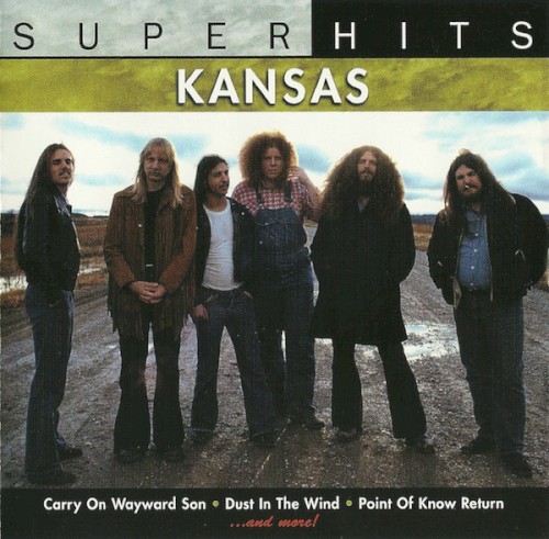 Kansas 的 Super Hits 專輯 封面