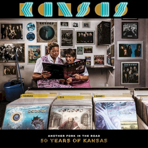 Portada del álbum Another Fork in the Road: 50 Years of Kansas de Kansas