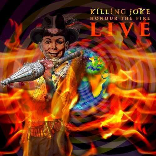 Honour the Fire: Live by Killing Joke album cover art