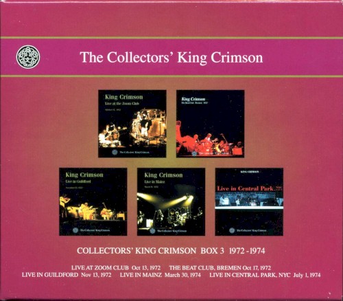 Collectors’ King Crimson Box 3 (1972–1974) by King Crimson album cover art