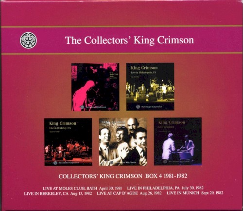 King Crimson 的 Collectors’ King Crimson Box 4 (1981–1982) 专辑封面