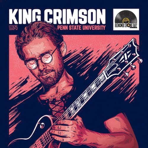 1974: Penn State University by King Crimson album cover art