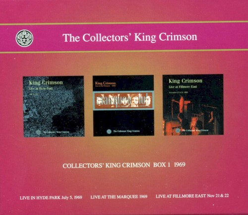 King Crimson 的 The Collectors’ King Crimson, Volume One 專輯 封面