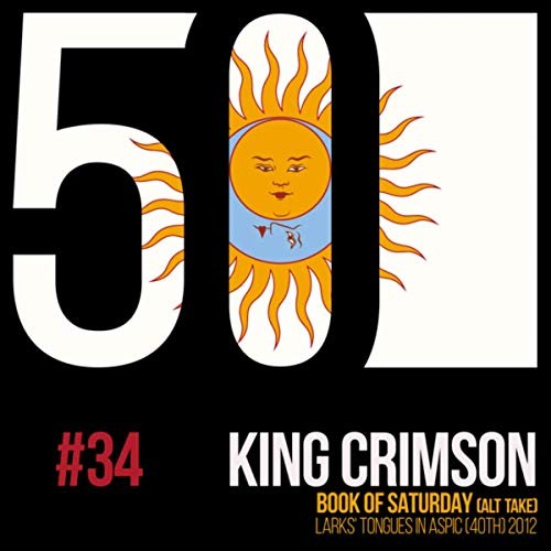 King Crimson 的 Book of Saturday 單曲 封面