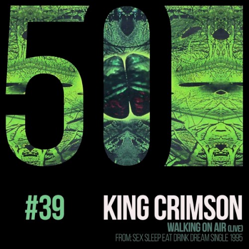 Cover-Artwork für die Single Walking on Air von King Crimson