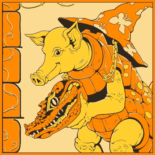 King Gizzard & the Lizard Wizard 的 Live in Lithuania ’25 专辑封面