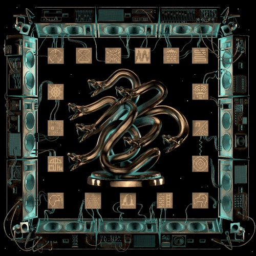 Portada del álbum Chunky Shrapnel de King Gizzard & the Lizard Wizard