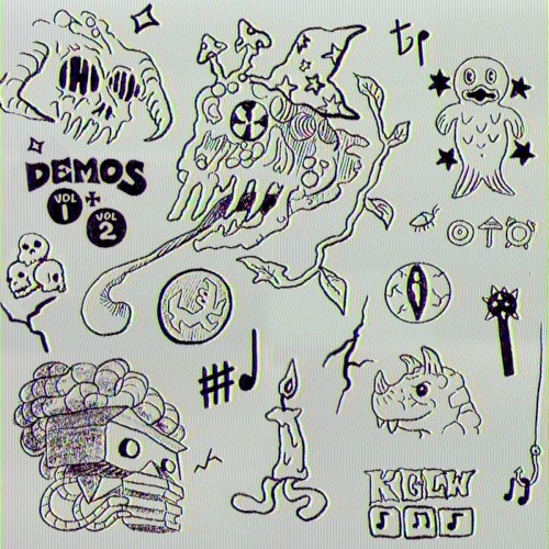 Portada del álbum Demos, Vol. 1 + Vol. 2 de King Gizzard & the Lizard Wizard