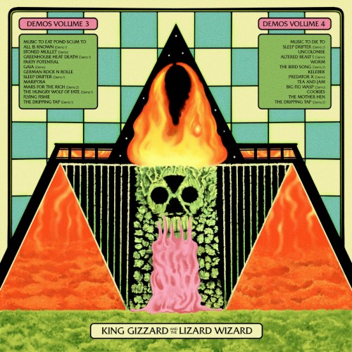 Portada del álbum Demos, Vol. 3: Music to Eat Pond Scum To de King Gizzard & the Lizard Wizard