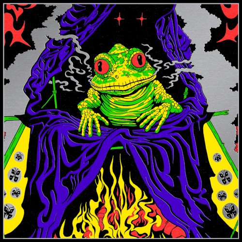 King Gizzard & the Lizard Wizard 的 Live in Asheville ’24 專輯 封面