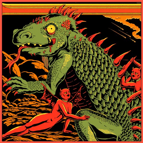 King Gizzard & the Lizard Wizard 的 Live in Arkansas ’24 專輯 封面