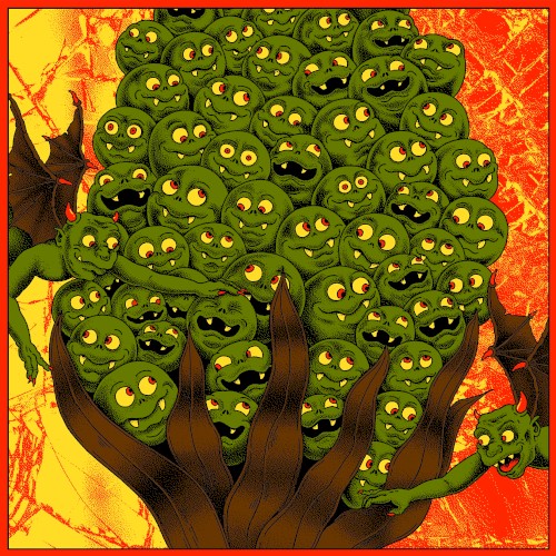 Cover-Artwork für das Album Live in Houston ’24 von King Gizzard & the Lizard Wizard