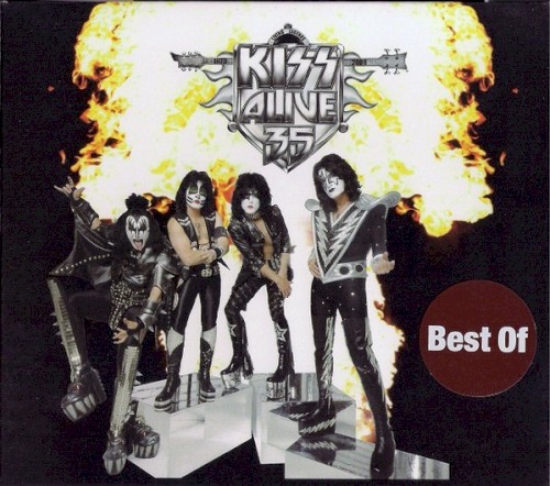 Best of Alive 35 by KISS album cover art