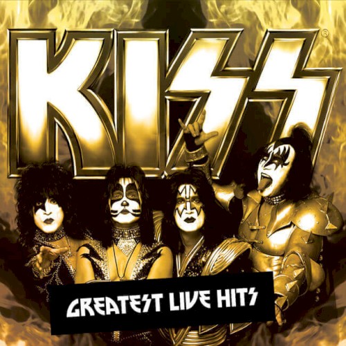 Portada del álbum Greatest Live Hits de KISS