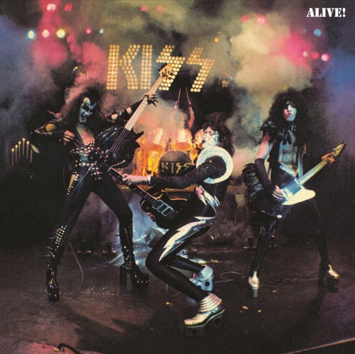 Alive! by KISS album cover art