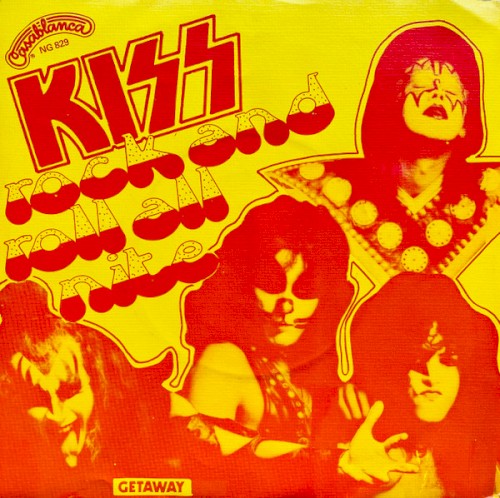 KISS 的 Rock and Roll All Nite 單曲 封面