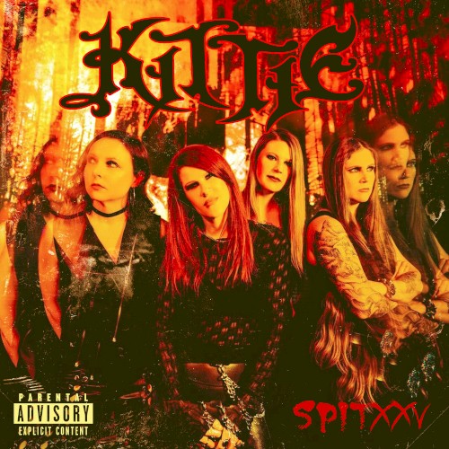 Spit XXV by Kittie single cover art