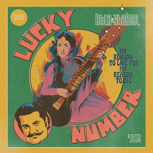 Lucky Number by Kula Shaker EP cover art