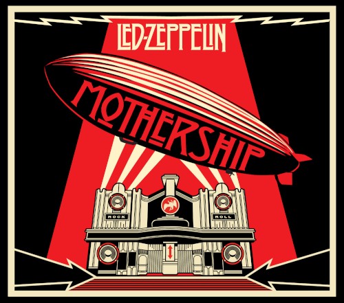 Portada del álbum Mothership de Led Zeppelin