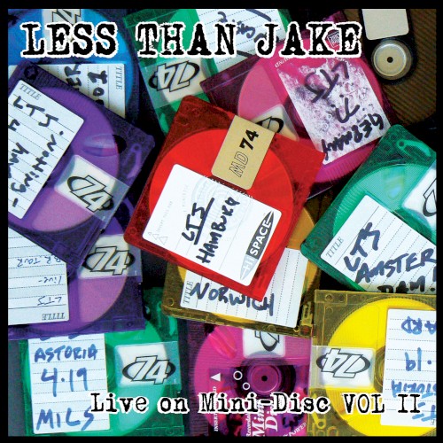 Portada del álbum Live On Mini-Disc Vol II de Less Than Jake