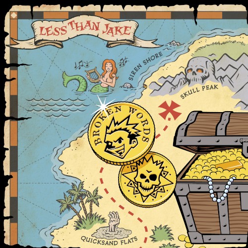 Cover-Artwork für die Single Broken Words von Less Than Jake
