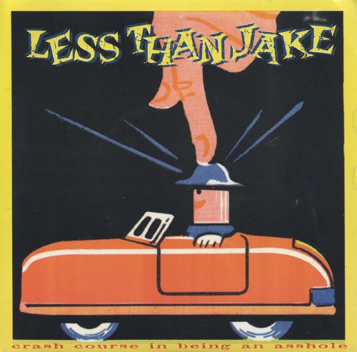 Cover-Artwork für die EP Crash Course in Being an Asshole von Less Than Jake