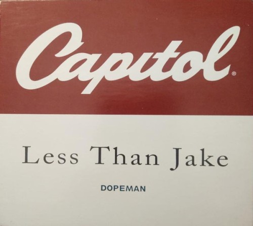 Dopeman by Less Than Jake single cover art
