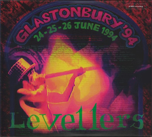 Portada del álbum Glastonbury ’94 de Levellers