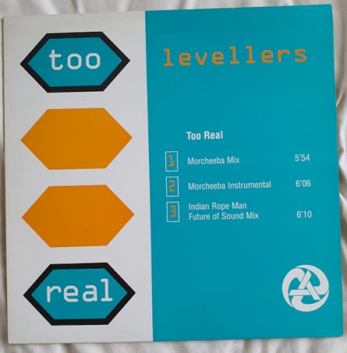 Cover-Artwork für die Single Too Real von Levellers