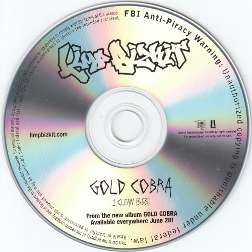 Cover-Artwork für die Single Gold Cobra von Limp Bizkit