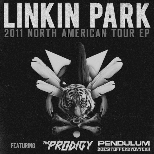 Portada del EP 2011 North American Tour EP de Linkin Park