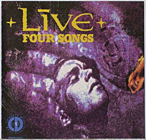Portada del EP Four Songs de Live