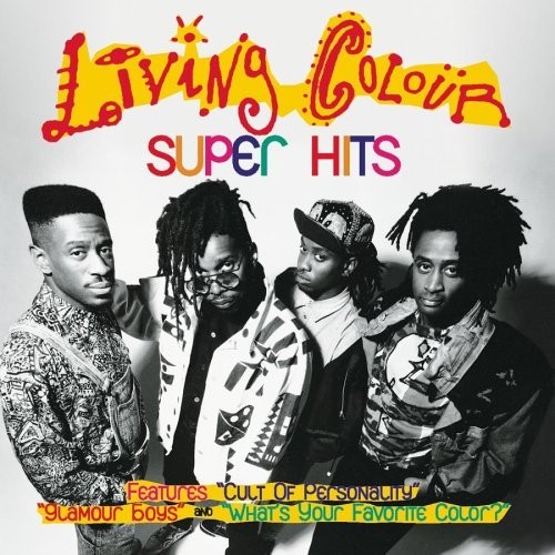Portada del álbum Super Hits de Living Colour